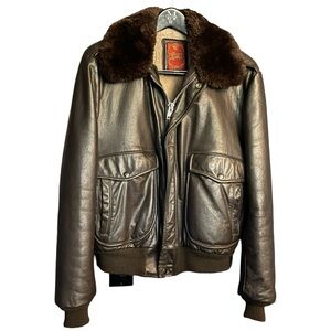 Mysterious Flying Tiger Leather Jacket